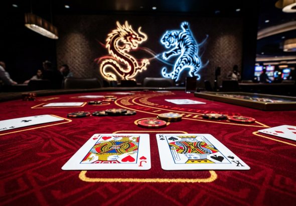 judi dragon tiger, cara main dragon tiger, strategi dragon tiger, kasino online kartu, dragon tiger resmi